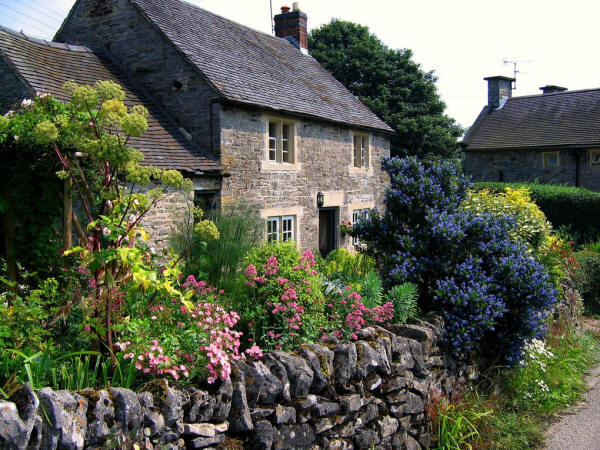 Cottage Garden in Tissington, Derbyshire
