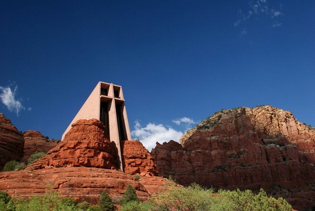 Часовня в скале (Chapel In The Rock). Аризона, США