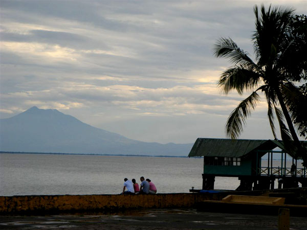 Вид на озеро Никарагуа / Фото из Коста-Рики