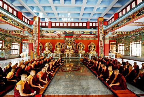 Монастырь Намдролинг - Билакуппе, Тибет