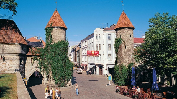 Вируские ворота, Таллин, Эстония, Европа