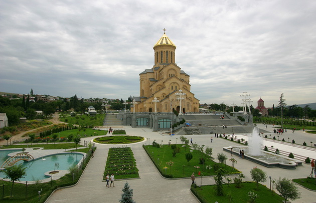 Свято-Троицкий собор (Цминда Самеба). Тбилиси, Грузия