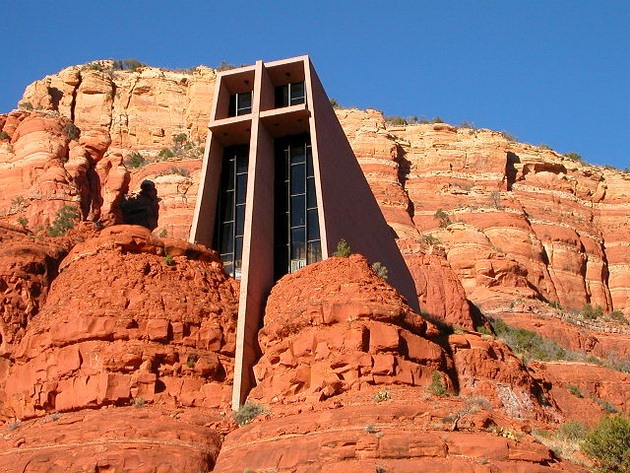 Часовня в скале (Chapel In The Rock). Аризона, США