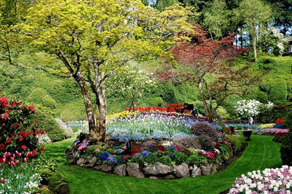 Сады Бутчартов, Британская Колумбия